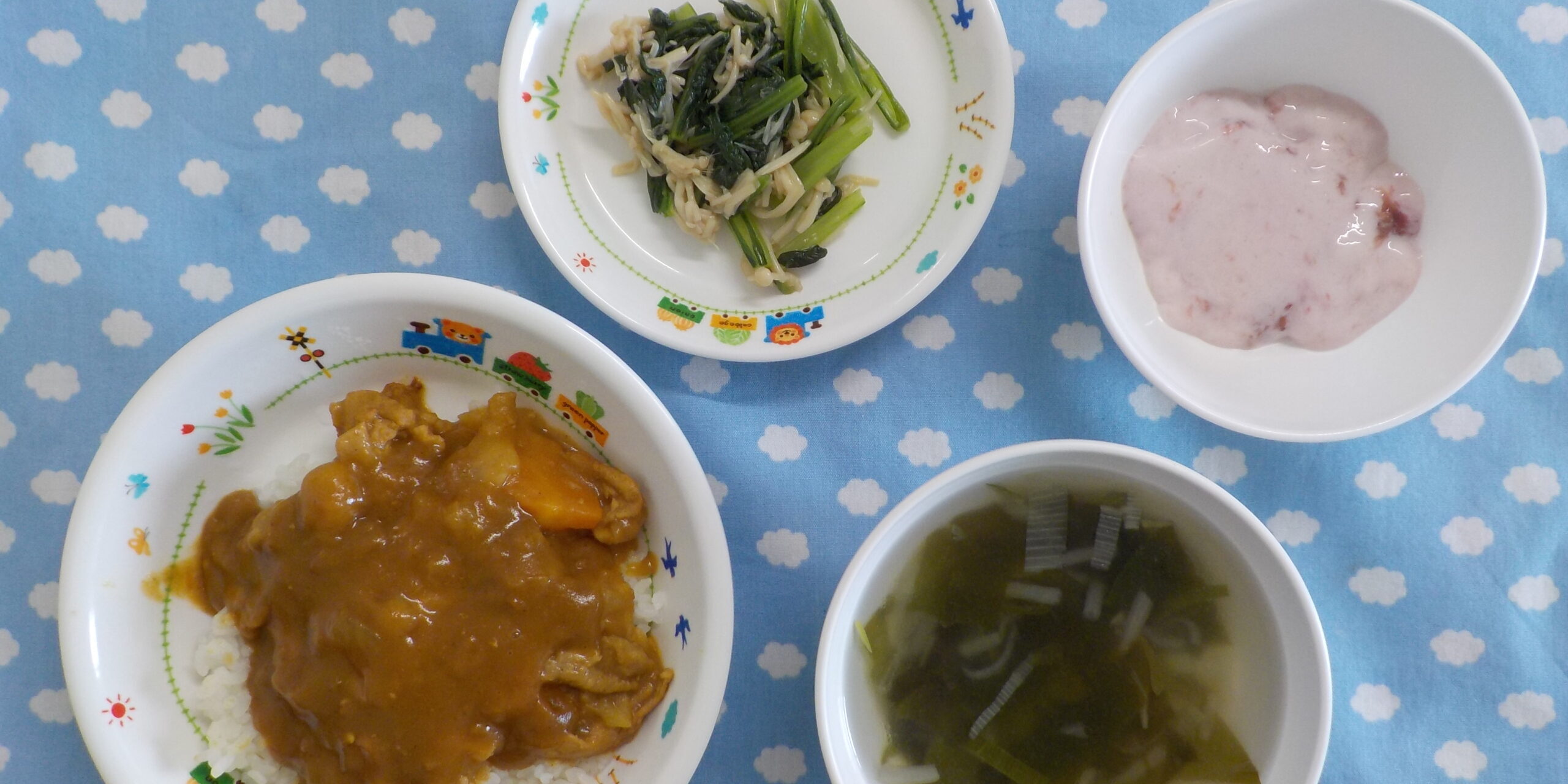 給食エプロン カレー オファー